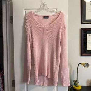 Wooden ships Pink sweater